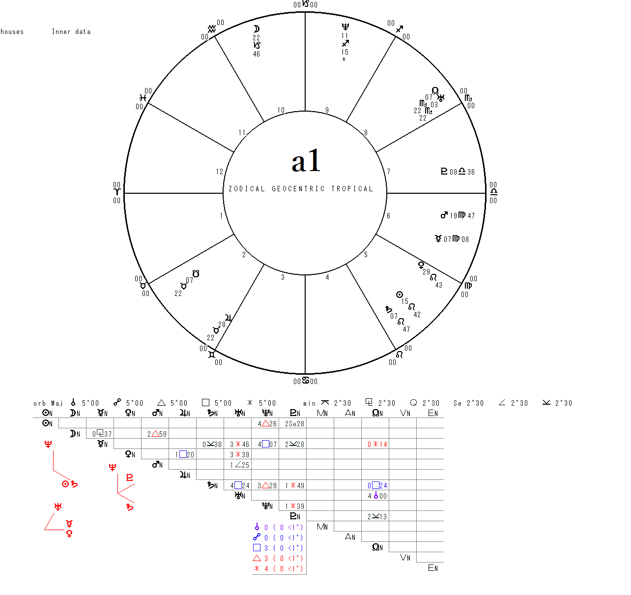 a1ホロスコープ